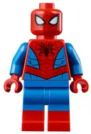 Minifigurka: SH0536:  Spider-Man - Metallic Light Blue Eye Highlights