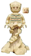 Minifigurka: SH0537:  Sandman - Sand Form, Swirling Base