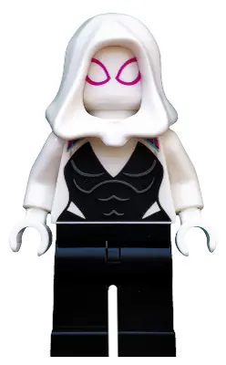 SH0543:  Ghost-Spider / Spider-Gwen (Gwen Stacy) - Black Legs, White Hood