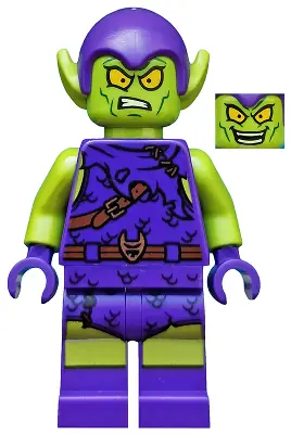 SH0545:  Green Goblin - Lime Skin, Dark Purple Outfit