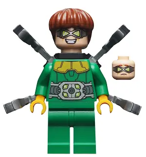 SH0548:  Dr. Octopus (Otto Octavius) / Doc Ock - Green Outfit, Short Mechanical Arms