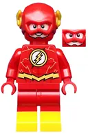 Minifigurka: SH0549:  The Flash - Gold Outlines on Chest and Yellow Boots