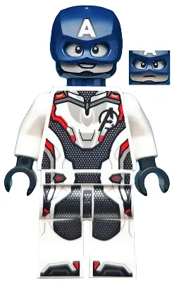 SH0560:  Captain America - White Jumpsuit, Helmet
