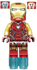 Minifigurka: SH0573:  Iron Man - Mark 85 Armor, Small Helmet Visor