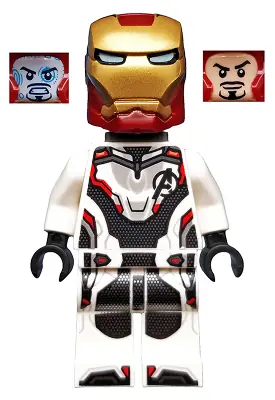 SH0575:  Iron Man - White Jumpsuit, Neck Bracket