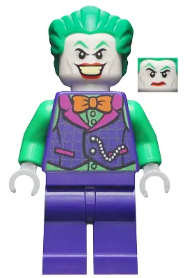 SH0590:  The Joker - Orange Bow Tie, Green Arms