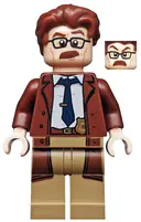 Minifigurka: SH0591:  Commissioner Gordon - Reddish Brown Hair and Coat