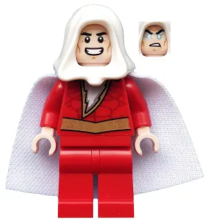 SH0592:  Shazam - White Hood, Spongy Cape