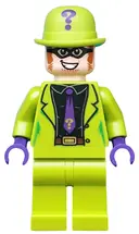 Minifigurka: SH0593:  The Riddler - Lime Outfit