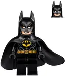 Minifigurka: SH0607:  Batman - One Piece Cowl and Cape with Complex Bat Logo (1989)