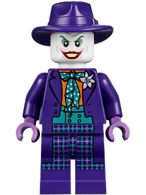 SH0608:  The Joker - Dark Turquoise Bow Tie, Printed Legs