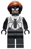 Minifigurka: SH0615:  Spider-Girl - Black and White Outfit