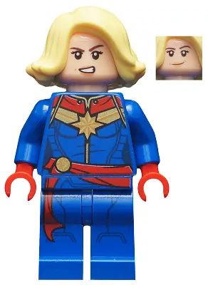SH0639:  Captain Marvel - Bright Light Yellow Hair