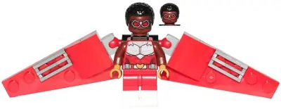 SH0642:  Falcon - Red, Brick Built Wings