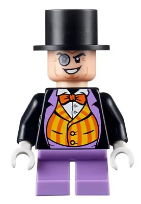 SH0647:  The Penguin - Medium Lavender Short Legs, Bright Vest