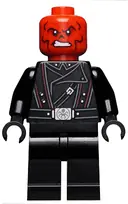 Minifigurka: SH0652:  Red Skull - Black Belt