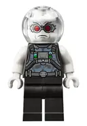 Minifigurka: SH0662:  Mr. Freeze, Pearl Dark Gray