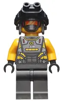 Minifigurka: SH0668:  AIM Agent - Night Vision Goggles