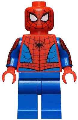 SH0684:  Spider-Man - Printed Blue Arms, Plain Legs