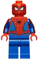 Minifigurka: SH0684:  Spider-Man - Printed Blue Arms, Plain Legs