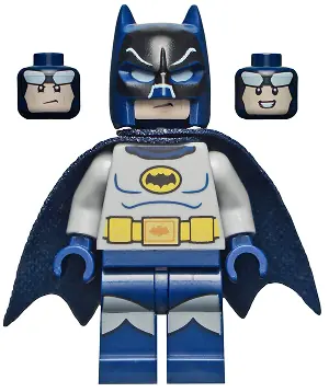 SH0703:  Batman - Classic TV Series, Goggles and Light Bluish Gray Torso