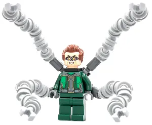 SH0727:  Dr. Octopus (Otto Octavius) / Doc Ock - Dark Green Suit, Mechanical Arms with Bars
