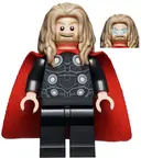 Minifigurka: SH0734:  Thor - Long Dark Tan Hair