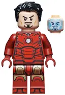 Minifigurka: SH0739:  Iron Man - Mark 3 Armor, Hair