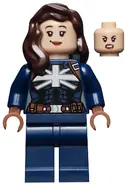 Minifigurka: SH0749:  Captain Peggy Carter - Stealth Suit