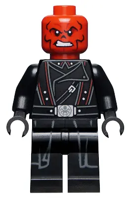SH0750:  Red Skull - Printed Legs