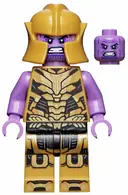Minifigurka: SH0773:  Thanos - Minifigure, Pearl Gold Outfit
