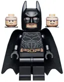 Minifigurka: SH0781:  Batman - Black Suit with Copper Belt, Spongy Cape