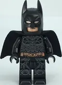 Minifigurka: SH0791:  Batman - Black Suit with Copper Belt and Printed Legs (Type 2 Cowl)