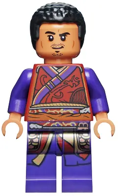 SH0793:  Wong - Dark Red Robe, Dark Purple Legs