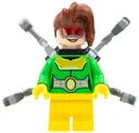 Minifigurka: SH0796:  Doc Ock - Female, Medium Legs, Bright Green Jacket, Large Goggles, Flat Silver Arms