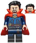 Minifigurka: SH0802:  Doctor Strange - Brooch, Flexible Rubber Cape