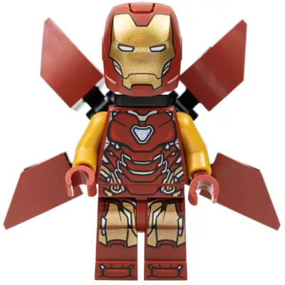 SH0824:  Iron Man - Mark 85 Armor, Large Helmet Visor, Wings