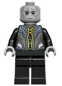 Minifigurka: SH0827:  Ebony Maw - Light Bluish Gray Head
