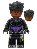Minifigurka: SH0843:  Shuri - Black and Dark Purple Top