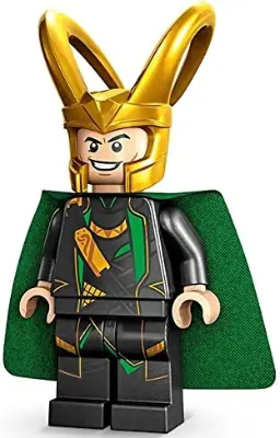 SH0860:  Loki - Pearl Dark Gray Suit, Cloth Cape