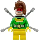 Minifigurka: SH0869:  Doc Ock - Female, Medium Legs, Bright Green Jacket, Large Goggles, Light Bluish Gray Arms