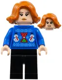 Minifigurka: SH0907:  Black Widow - Holiday Sweater