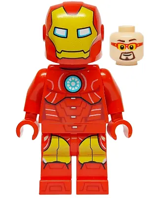 SH0952:  Iron Man - Yellow Mask and Leg Armor