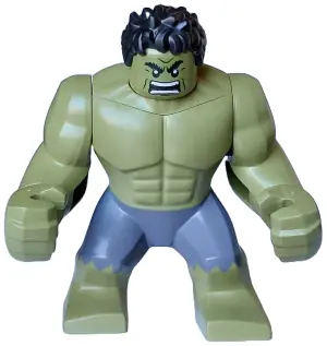 SH0967:  Hulk - Giant, Dark Bluish Gray Pants, Raging