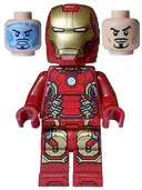 Minifigurka: SH0974:  Iron Man - Mark 43 Armor, Light Nougat Head