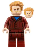 Minifigurka: SH0975:  Star-Lord - Dark Red Printed Legs