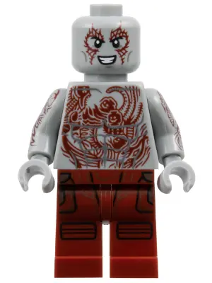 SH0977:  Drax - Dark Red Tattoos