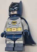 Minifigurka: SH0986:  Batman - Classic TV Series, Goggles, Light Bluish Gray Torso, Flexible Rubber Cape