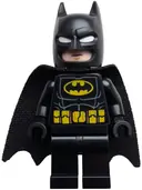 Minifigurka: SH1005:  Batman - Black Suit, Yellow Belt with Medium Nougat Details, Cowl with White Eyes