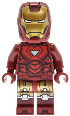 SH1015:  Iron Man - Mark 6 Armor, Large Helmet Visor, Light Nougat Head